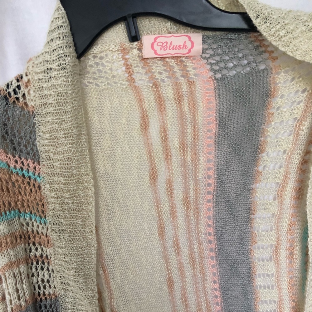 Long Multi Color Sweater - Picture 4 of 4